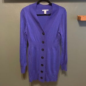 Purple Kenneth Cole Cardigan
